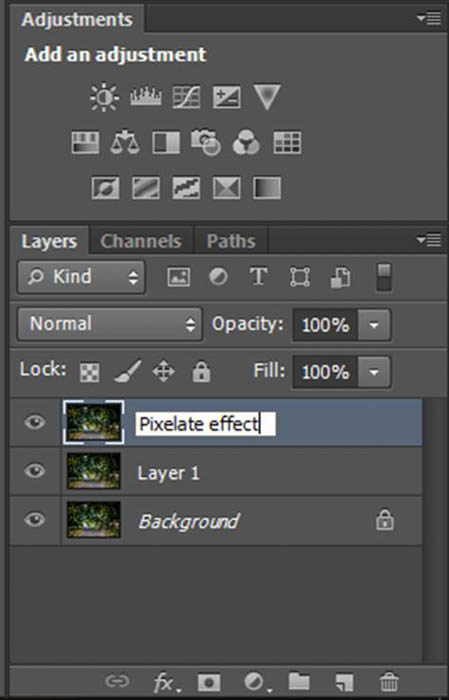 A screenshot showing how to turn photo into a painting with photoshop - rename