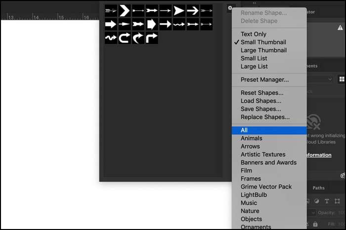 How to Use Custom Shape Tool in Photoshop (Photoshop Shapes)