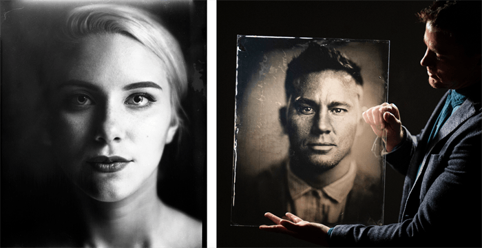 A screenshot of the homepage from one of the best photography websites