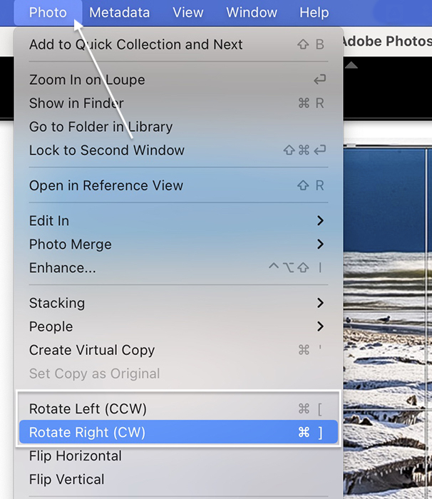 Easy Lightroom Rotate Shortcut (Flip and Straighten Too)