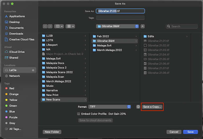 A file explorer and selected folder containing files and subfolders.