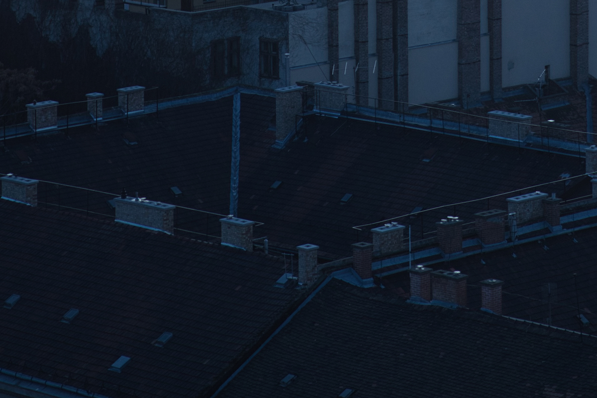 RAW zooomed-in image of rooftop