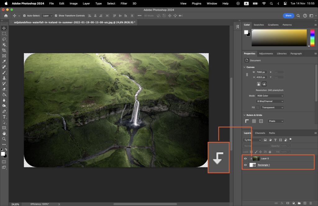 Photo Rounded Full How to Round the Corners of an Image in Photoshop