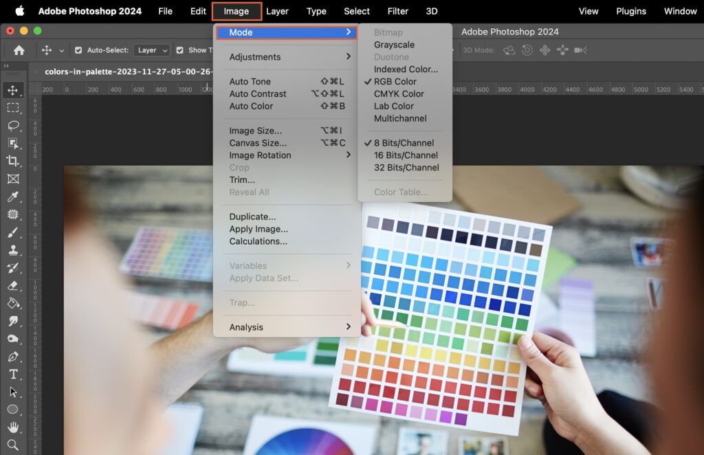 How to Convert RGB to CMYK in Photoshop