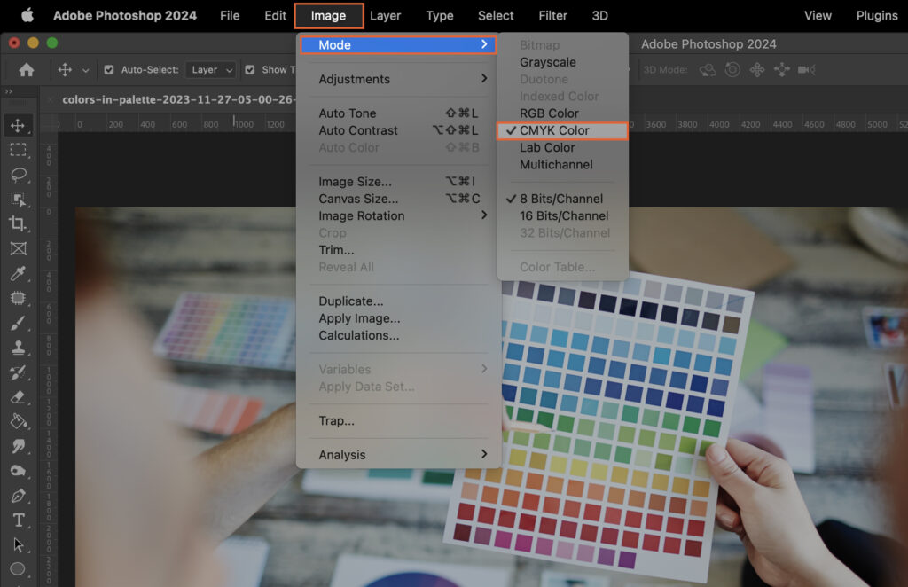 How to Convert RGB to CMYK in Photoshop