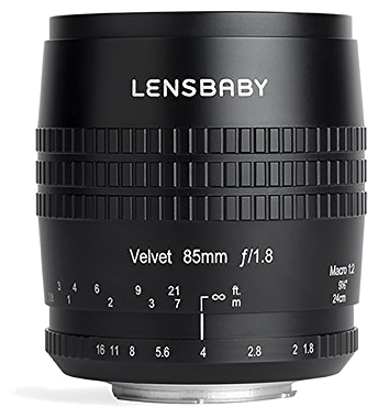 Lensbaby 85mm f/1.8 Prime Lens