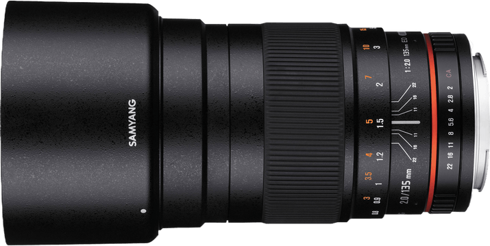 Samyang 135mm F/2 ED UMC