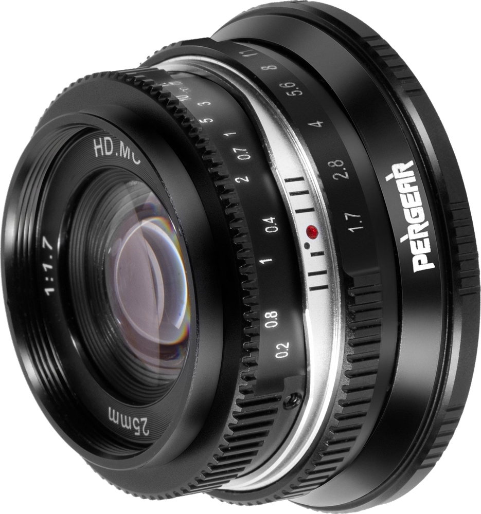 Pergear 25mm f/1.7