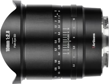 7Artisans 10mm f/2.8 II Fisheye