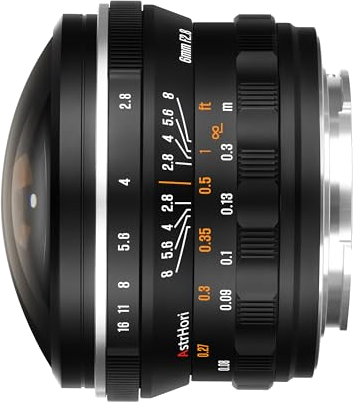 AstrHori 6mm f/2.8 Circular Fisheye