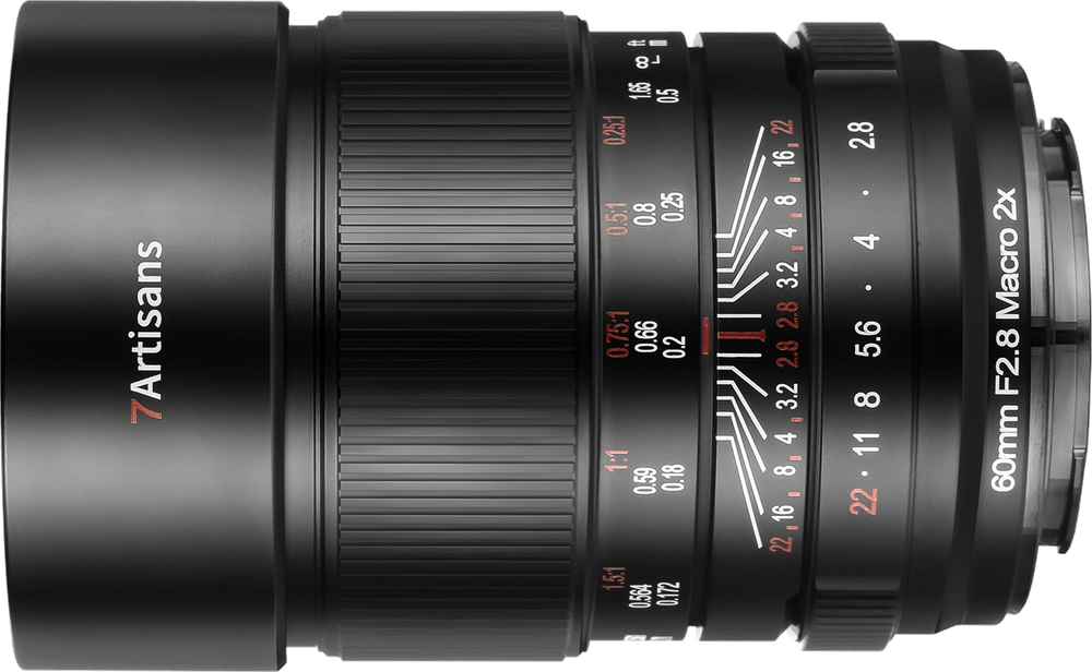 7Artisans 60mm f/2.8 2x Ultra Macro