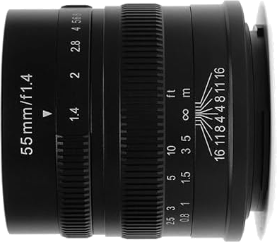 7Artisans MF 55mm f/1.4