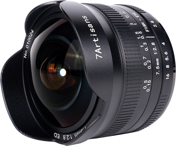 7Artisans MF 7.5mm f/2.8 II
