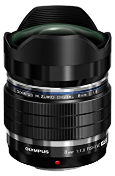 OM System ED 8mm f/1.8 PRO Prime Lens
