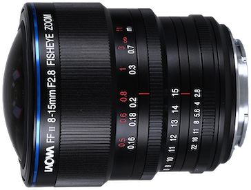 Laowa 8-15mm f/2.8 FF Zoom Fisheye