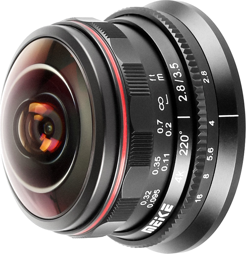 Meike 3.5mm f/2.8 MF Circular Fisheye