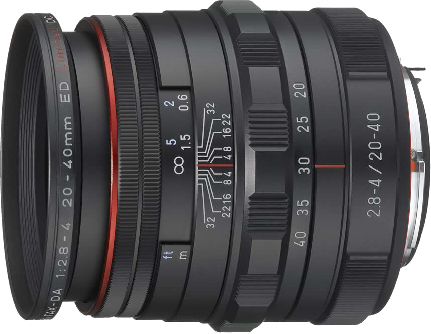 Pentax HD DA 20-40mm f/2.8-4ED Limited DC WR
