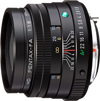 Pentax HD FA 77mm f/1.8 Limited