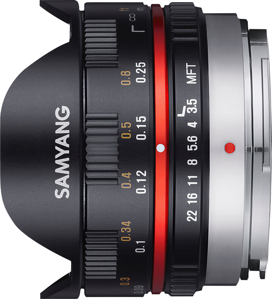 Samyang 7.5mm f/3.5 Fisheye (MFT)