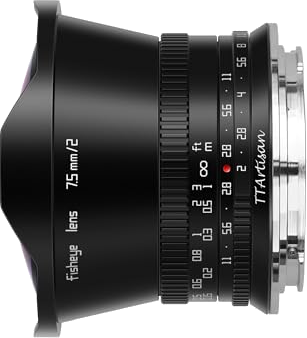 TTArtisan 7.5mm f/2 Fisheye