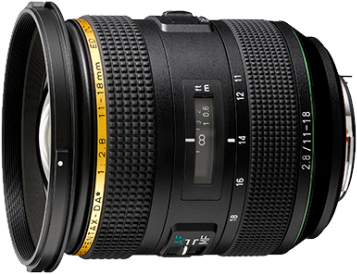 Pentax HD DA* 11-18mm f/2.8ED DC AW