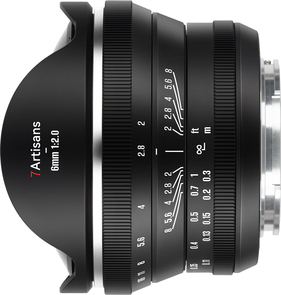 7Artisans MF 6mm f/2 Fisheye