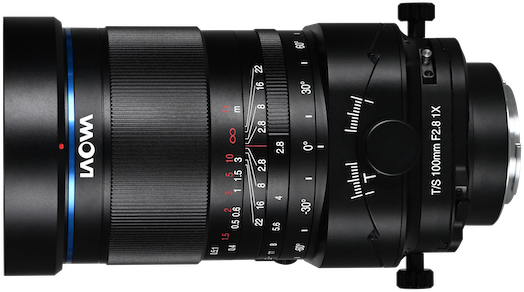 Laowa 100mm f/2.8 Tilt-shift 1X Macro
