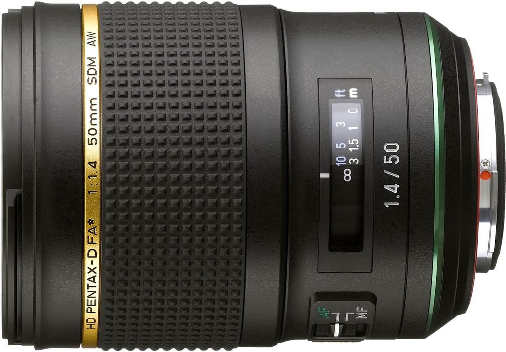 Pentax HD D FA * 50mm f/1.4 SDM AW