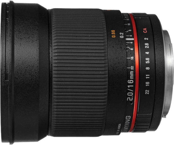 Samyang 16mm F/2 ED AS UMC CS