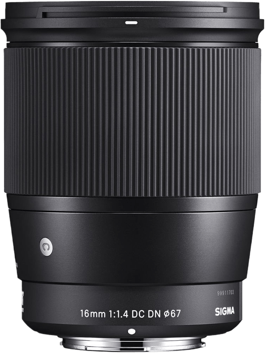 Sigma 16mm f/1.4 DC Prime Lens