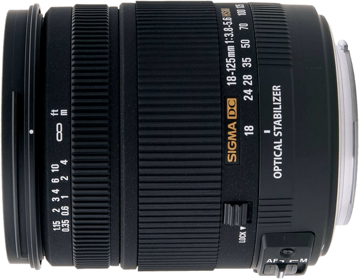 Sigma 18-125mm F/3.5-5.6 DC