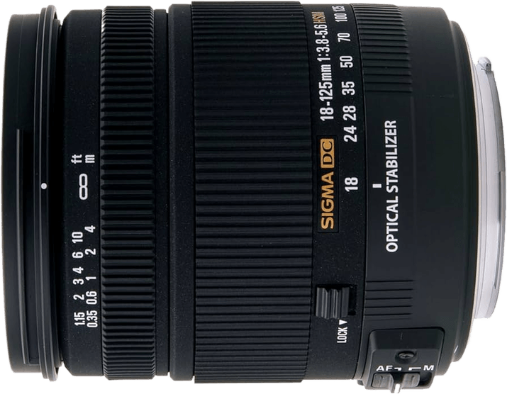 Sigma 18-125mm F/3.8-5.6 DC OS HSM