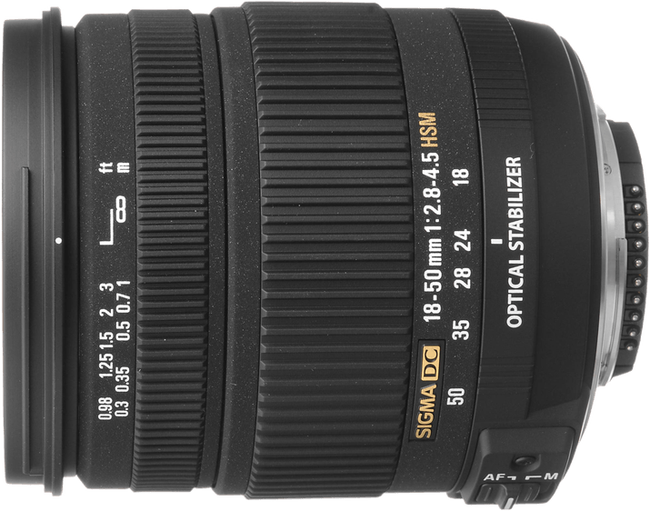 Sigma 18-50mm F/2.8-4.5 DC OS HSM