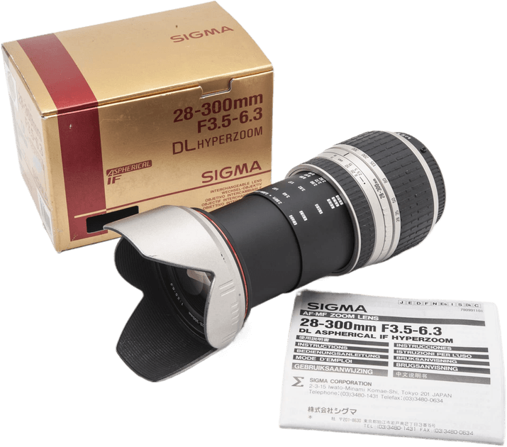 Sigma 28-300mm F/3.5-6.3 DL Aspherical IF