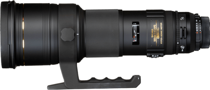 Sigma 500mm F/4.5 APO EX HSM
