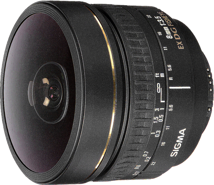 Sigma 8mm F/3.5 EX DG Circular Fisheye