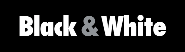 Black & White