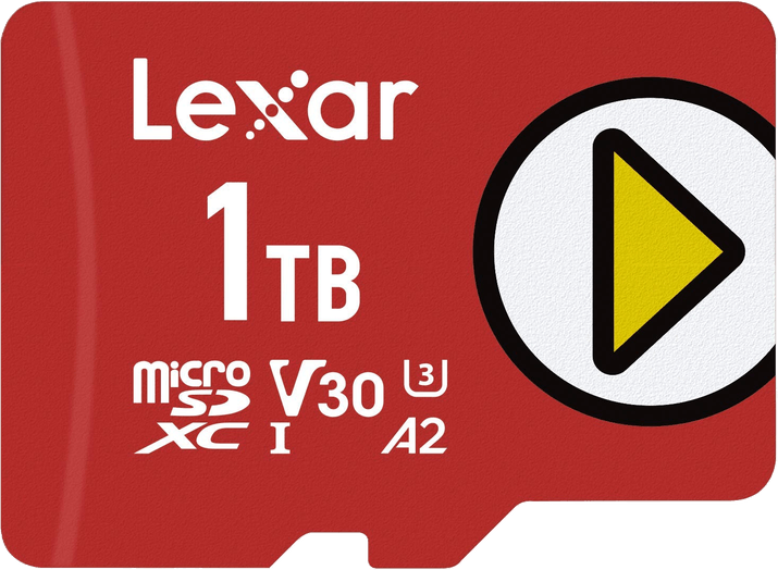 Lexar PLAY 1TB microSDXC UHS-I Card