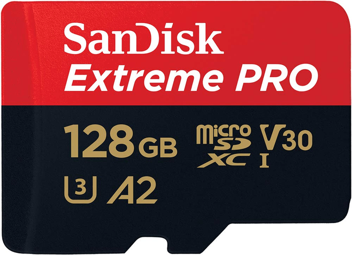 SanDisk 128GB Extreme PRO microSD UHS-I Card
