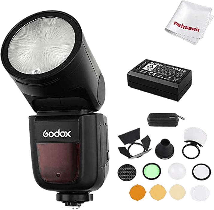 Godox AK-R1 Kit for Canon: 76Ws TTL Flash, 1/8000 HSS