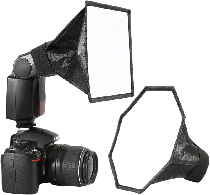 2-Pack Speedlight Softbox: 8