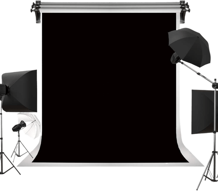 Kate Solid Black Photography Backdrop