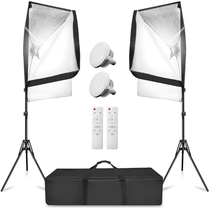 LimoStudio 700W Photo Video Studio Soft Box Lighting Kit