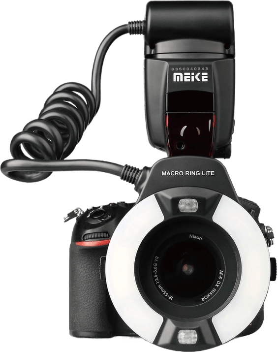 MEKE MK-14EXT-N I-TTL Macro Ring Flash